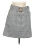 Wildfox Plaid Gray Casual Skirt Size Med (2 or M) - photo 1