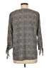MICHAEL Michael Kors Gray 3/4 Sleeve Blouse Size M - photo 2