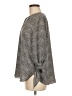 MICHAEL Michael Kors Gray 3/4 Sleeve Blouse Size M - photo 5