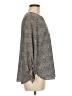 MICHAEL Michael Kors Gray 3/4 Sleeve Blouse Size M - photo 4