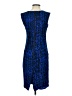 Milly Tweed Blue Cocktail Dress Size 2 - photo 2