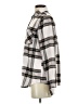 Maurices Plaid Silver Long Sleeve Blouse Size S - photo 5