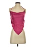Et Clet 100% Polyester Pink Halter Top Size S - photo 1