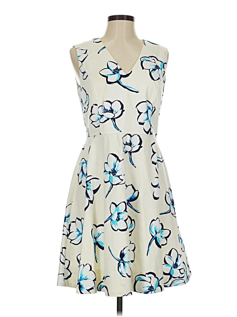 Pre-owned Draper James Cocktail Dress In Blue