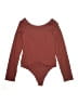 Meshki Burgundy Brown Bodysuit Size XXL - photo 1