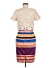 Weston 100% Polyester Color Block Tan Casual Dress Size 6 - photo 2