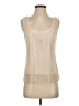 Sunday in Brooklyn 100% Polyester Ivory Sleeveless Top Size XS - photo 1