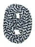 Unbranded Chevron-herringbone Blue Scarf One size - photo 1