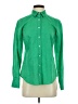 J.Crew Green Long Sleeve Button-Down Shirt Size 0 - photo 1