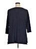 Gap 100% Polyester Blue 3/4 Sleeve T-Shirt Size XL - photo 2