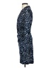 Laundry by Design Animal Print Blue Casual Dress Size 2 - photo 5
