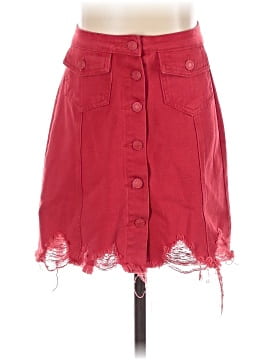 Sunset & Spring Denim Skirt