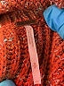 Free People Orange Red Pullover Sweater Size S - photo 6