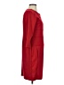 Taylor Solid Red Casual Dress Size 2 - photo 4