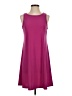 MSK Solid Pink Casual Dress Size S - photo 1