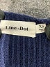 Line & Dot Blue Turtleneck Sweater Size XS - photo 7