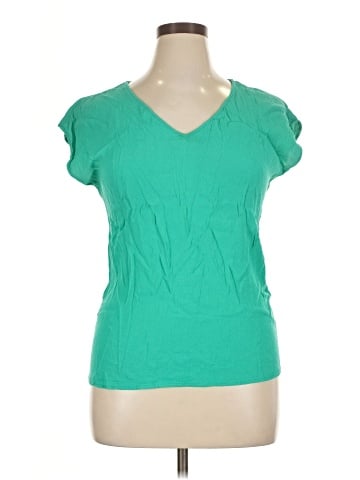 Skies Are Blue Short Sleeve Top (view 1)