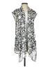 Silence and Noise 100% Polyester Silver Cardigan Size S - photo 1