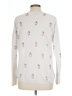 White House Black Market Hearts White Pullover Sweater Size L - photo 2