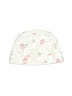 Just One Year by Carter's 100% Cotton Ivory White Beanie Size Newborn - photo 1