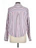 Rails Stripes Pink Long Sleeve Button-Down Shirt Size L - photo 2
