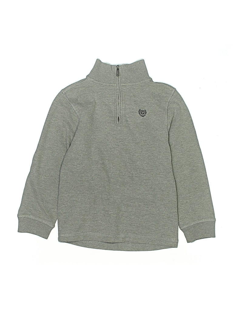 Pre-owned Chaps Kids' Sweatshirt In Gray