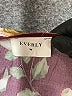 Everly 100% Rayon Floral Burgundy Romper Size S - photo 4
