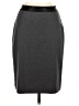 Le Gali Solid Gray Casual Skirt Size M - photo 1