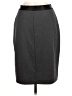 Le Gali Solid Gray Casual Skirt Size M - photo 2