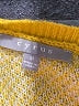 Cyrus Checkered-gingham Yellow Pullover Sweater Size M - photo 7