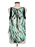 Guess Teal Sleeveless Blouse Size M - photo 2