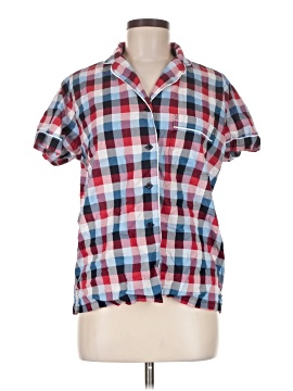 Vera Bradley Short Sleeve Button Down Shirt