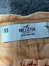 Hollister 100% Polyester Yellow Shorts Size XS - photo 3