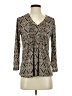 Daniel Rainn Green 3/4 Sleeve Blouse Size S - photo 1