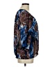 PIANO 100% Polyester Blue 3/4 Sleeve Blouse Size M - photo 4