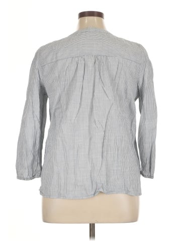 Ann Taylor LOFT Outlet 3/4 Sleeve Button-Down Shirt (view 2)