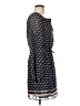 Max Studio 100% Polyester Chevron-herringbone Blue Casual Dress Size M - photo 4