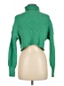 Unbranded 100% Acrylic Green Turtleneck Sweater Size M - photo 2