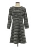 Ann Taylor LOFT Tweed Gray Casual Dress Size 6 - photo 1