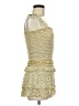 Assorted Brands 100% Rayon Yellow Cocktail Dress Size S - photo 4