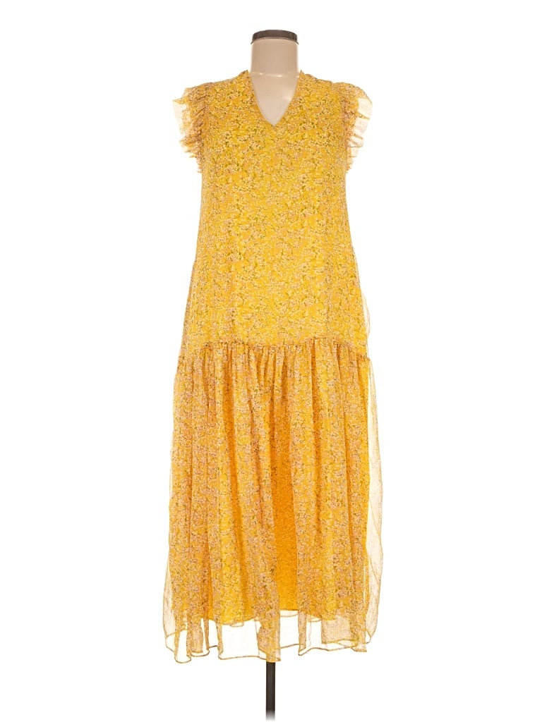 Pre-owned Melloday Casual Dress In Yellow
