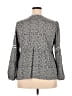 Max Studio 100% Rayon Gray Long Sleeve Blouse Size 2X - photo 2