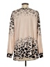 Tickled Teal Animal Print Tan Pullover Sweater Size S - photo 2