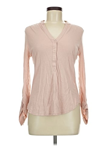 Maison Jules Long Sleeve Blouse (view 1)