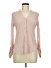 Maison Jules Pink Long Sleeve Blouse Size M - photo 1