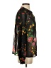 CAbi 100% Polyester Floral Black Long Sleeve Blouse Size S - photo 4