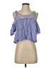 Alythea 100% Rayon Blue Sleeveless Blouse Size S - photo 1