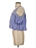 Alythea 100% Rayon Blue Sleeveless Blouse Size S - photo 5