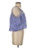 Alythea 100% Rayon Blue Sleeveless Blouse Size S - photo 4