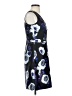 J.Crew 100% Polyester Floral Black Cocktail Dress Size 0 - photo 4